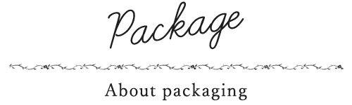 About packaging